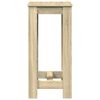 vidaXL Barborð Sonoma Eik 51x50x103,5 Samsettur Viður