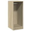 vidaXL Fatask&aacute;pur Sonoma Eik 48x41x102 cm Samsettur Vi&eth;ur
