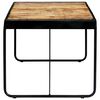 vidaXL Borðstofuborð 180x90x76 cm Gegnheill Grófur Mangóviður