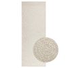 vidaXL mottur "ZIZUR" krem 80x200 cm Jute Look innan og utan