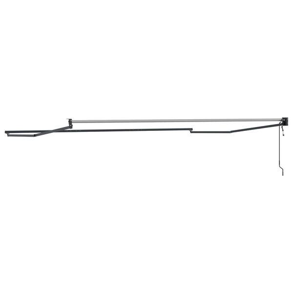 vidaXL Rafmagns afturkr&aelig;f skuggak&aacute;pugrind Antras&iacute;t 4 x 2 m &Aacute;l