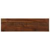 vidaXL Bor&eth;plata 100x20x2,5 cm R&eacute;tthyrnd Gegnheil Mang&oacute;vi&eth;ur