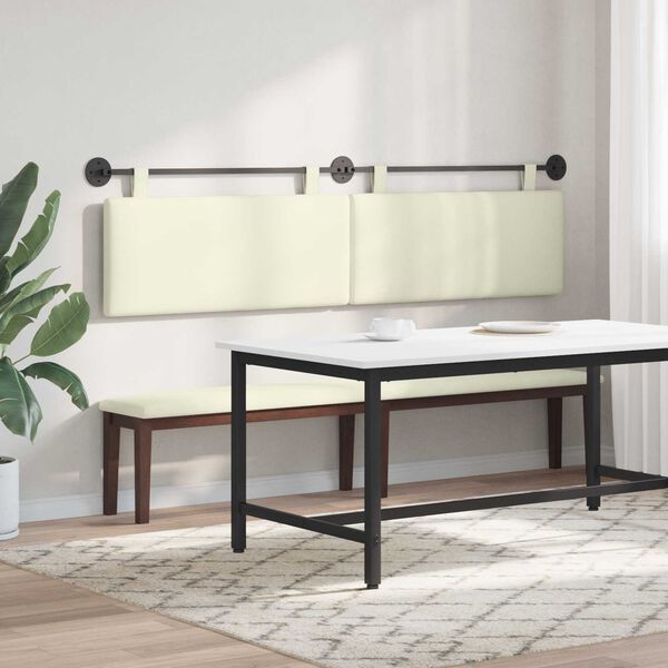 vidaXL Hengisk&aacute;li Vegghengt Rj&oacute;malitur 210 x 55 x 5 cm Korduroy efni