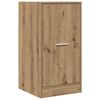 vidaXL Ap&oacute;tekarask&aacute;pur Artisian Eik 40x41x77,5 cm Samsettur vi&eth;ur