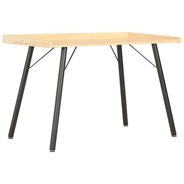 20271 vidaXL Desk Oak 90x50x79 cm