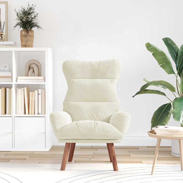 vidaXL Armst&oacute;ll Rj&oacute;malitur 69 x 74 x 93 cm Flauel