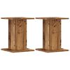 vidaXL Pl&ouml;ntustandar 2 stk Vi&eth;arlitur 30x30x40 cm Samsettur Vi&eth;ur