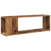 vidaXL Sj&oacute;nvarpssk&aacute;pur Gamall Vi&eth;ur 100x24x32 cm Samsettur Vi&eth;ur