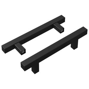 vidaXL Sk&aacute;p handfang 2 pcs Svartur 150 x 12,3 x 35,2 mm Ry&eth;fr&iacute;tt St&aacute;l