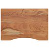 vidaXL Bor&eth;plata 100x60x2,5 cm R&eacute;tthyrnd Gegnheill Akas&iacute;uvi&eth;ur