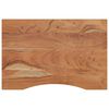 vidaXL Bor&eth;plata 90x60x2,5 cm R&eacute;tthyrnd Gegnheill Akas&iacute;uvi&eth;ur