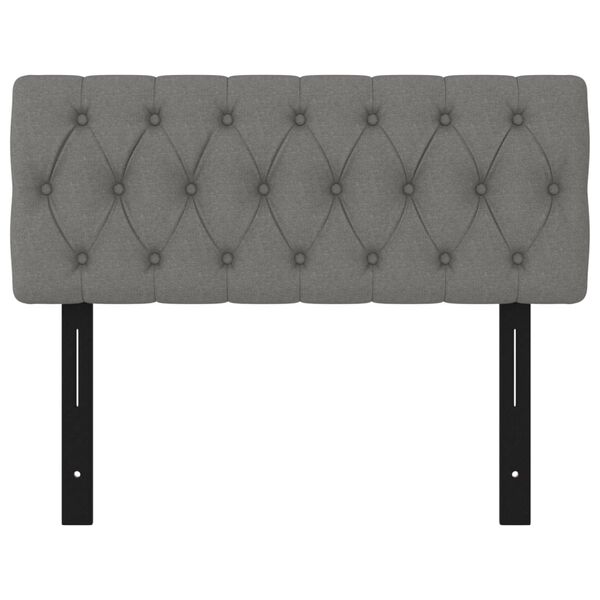 vidaXL H&ouml;f&eth;agafl D&ouml;kkgr&aacute;r 100x7x78/88 cm Efni