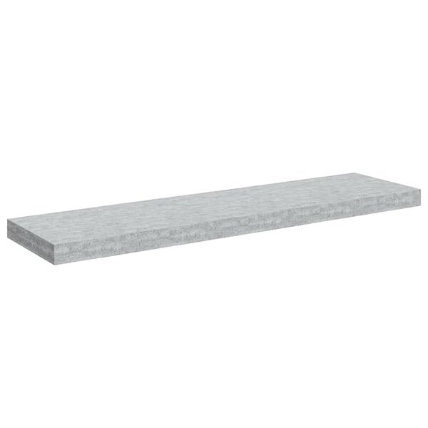 vidaXL Vegghilla Steypugr&aacute;ar 90x23,5x3,8 cm MDF