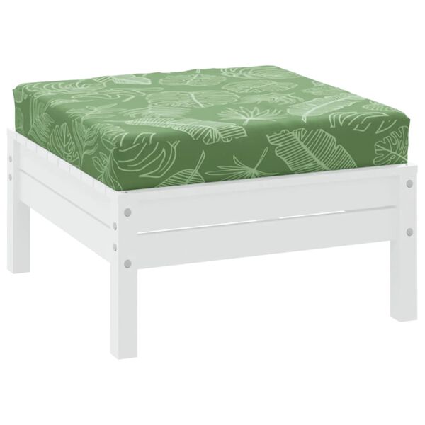 vidaXL Sessa fyrir Brettas&oacute;fa Laufamynstur 60x60x8 cm Oxfordefni