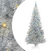 vidaXL J&oacute;latr&eacute; me&eth; 300 LED me&eth; standi Silfur 240 cm PET