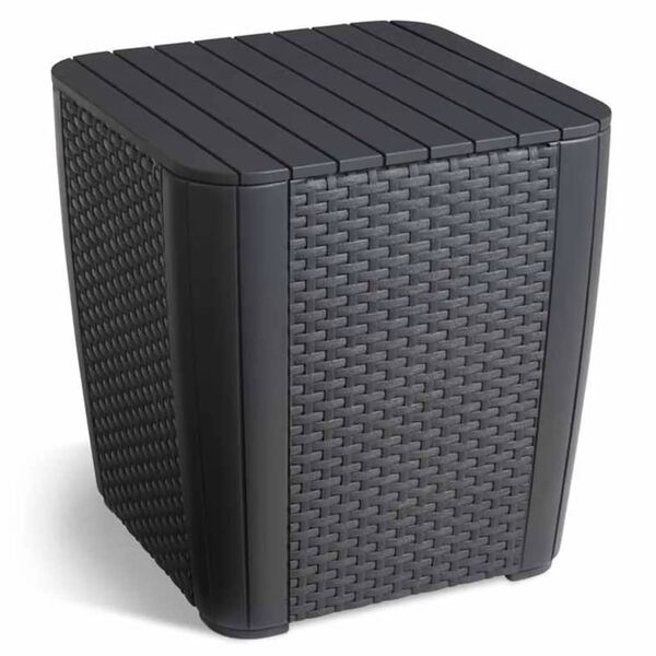 Allibert Garðhúsgagnasett ,,Miami" 5 Hluta Grafítgrátt