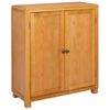 vidaXL Cabinet me&eth; geymslu me&eth; hur&eth; Br&uacute;nn Samsettur vi&eth;ur