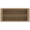 vidaXL Skóbekkur Artisan Oak 100x35x45 cm Hannaður viður