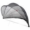 vidaXL Sundlaugarkuppa Svartur 592 x 590 x 275 cm