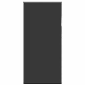 vidaXL R&uacute;llugard&iacute;nur Myrkvun Svartur 115x210 cm Efni Breidd 110,7 cm