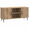 vidaXL Sj&oacute;nvarpssk&aacute;pur Handverkseik 102 x 34,5 x 50 cm Samsettur vi&eth;ur