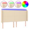 vidaXL LED H&ouml;f&eth;agafl 183x16x118/128 cm Rj&oacute;mahv&iacute;tt Efni