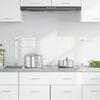 vidaXL Eldhús Backsplash Gegnsætt 100 x 40 cm hertuð gler