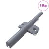 vidaXL Mj&uacute;kur lokunarp&uacute;&eth;i 1161 pcs Gr&aacute;r 125 x 47 x 15 mm PP