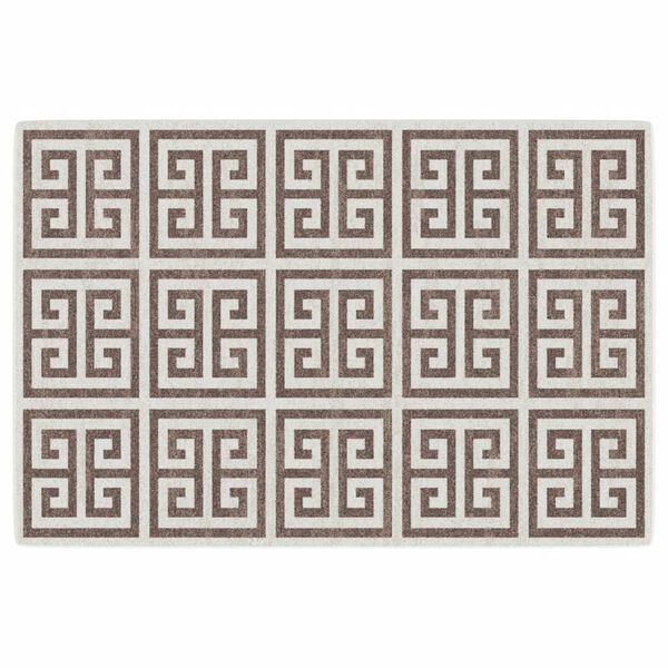 vidaXL Inni og &Uacute;timotta Stutt Flos Marglit 120x180 cm St&ouml;m