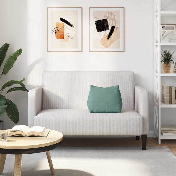 vidaXL Bakpúði Sjógrænn 45 x 20 x 35 cm Korduroy efni