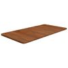 vidaXL Ba&eth;herbergisbor&eth;plata D&ouml;kkbr&uacute;n 80x40x1,5cm Me&eth;h&ouml;ndla&eth;ur Vi&eth;ur