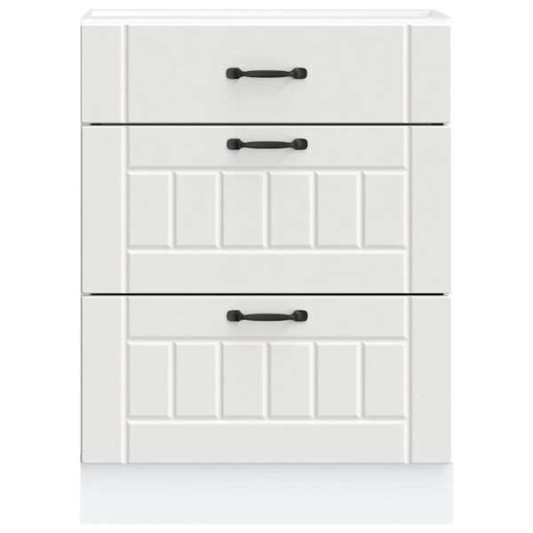 vidaXL Eldh&uacute;sundirsk&aacute;pur Lucca Hv&iacute;tur Samsettur Vi&eth;ur