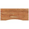 vidaXL Bor&eth;plata 110x50x2,5 cm R&eacute;tthyrnd Gegnheill Akas&iacute;uvi&eth;ur