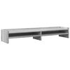 vidaXL Skj&aacute;standur Gr&aacute;r Sonoma 100x24x16 cm Samsettur Vi&eth;ur