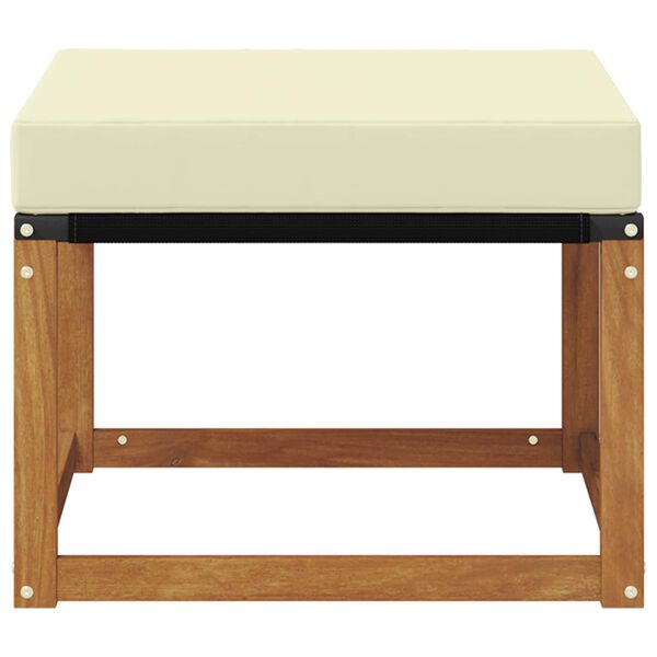 vidaXL &Uacute;tibakka &THORN;&eacute;ttur akas&iacute;uvi&eth;ur og text&iacute;lene efni N&aacute;tt&uacute;rulegur