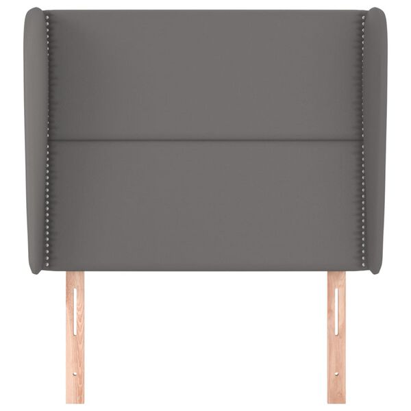 vidaXL H&ouml;f&eth;agafl me&eth; Eyrum 103x23x118/128 cm Gr&aacute;tt Gervile&eth;ur