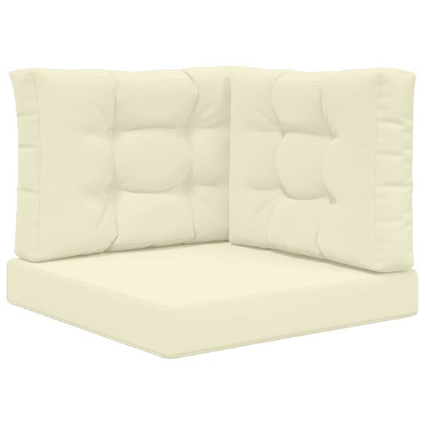 vidaXL Utandyriss&oacute;fap&uacute;&eth;i 3 pcs Rj&oacute;malitur P&oacute;l&yacute;ester