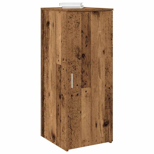 vidaXL Geymsluskápur Old Wood 40x45x103,5 cm Engineered Wood