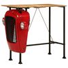 vidaXL Barbor&eth; &iacute; Traktorsh&ouml;nnun Rautt og Br&uacute;nt 55x120x107 cm Vi&eth;ur