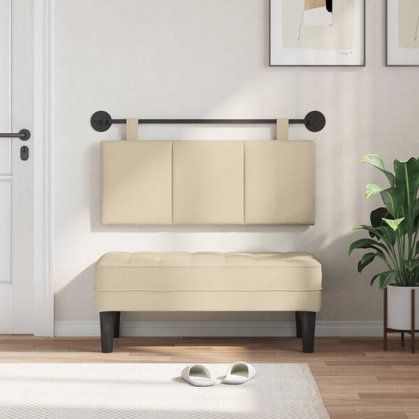 vidaXL Hengisk&aacute;li Vegghengt Randir Rj&oacute;malitur 110 x 55 x 5 cm d&uacute;kur