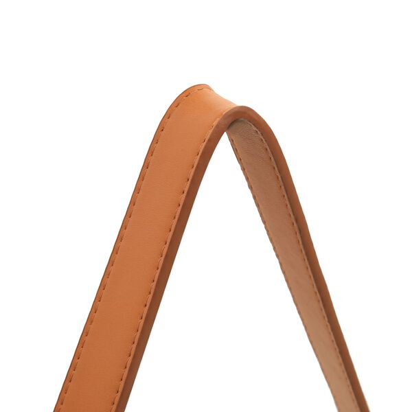 vidaXL Veggspegill með Ól 40 cm Svartur