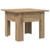 vidaXL S&oacute;fabor&eth; Artisan Eik 55 x 55 x 42 cm Samsettur vi&eth;ur