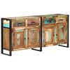 vidaXL Skenkur 172x35x80 cm Gegnheill Endurn&yacute;ttur Vi&eth;ur