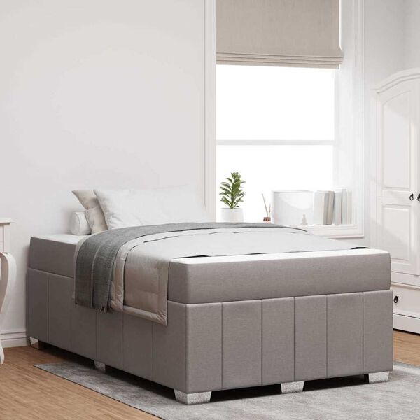 vidaXL Ramsv&iacute;k me&eth; d&yacute;nu M&oacute;gr&aacute;r 120 x 200 cm d&uacute;kur