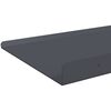 vidaXL Flj&oacute;tandi skrifbor&eth; 4 pcs Antras&iacute;t 30 x 18 x 2,5 cm St&aacute;l