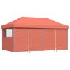 vidaXL Veislutjald terracotta 292 x 580 x 315 cm Oxford efni