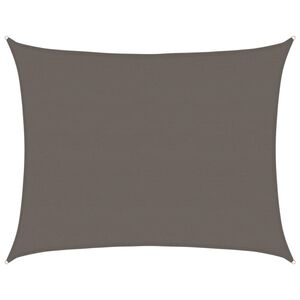 vidaXL S&oacute;lskyggni Segl 160 g/m&sup2; Reykgr&aacute;tt 6x8 m HDPE