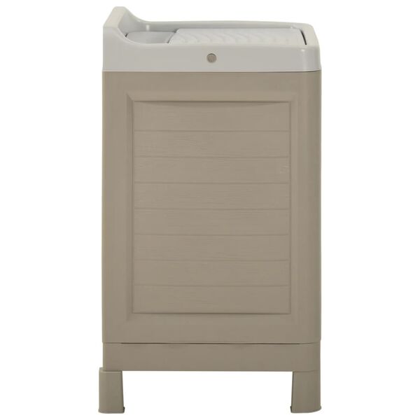 vidaXL Ba&eth;herbergissk&aacute;pur 60x51x89 cm Sandlita&eth;ur