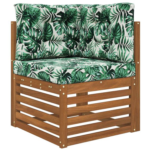 vidaXL Utandyriss&oacute;fap&uacute;&eth;i 3 pcs Bladmyll P&oacute;l&yacute;ester