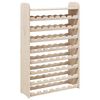vidaXL V&iacute;nrekki me&eth; Topppl&ouml;tu 72,5x25x111,5 cm Gegnheil Fura